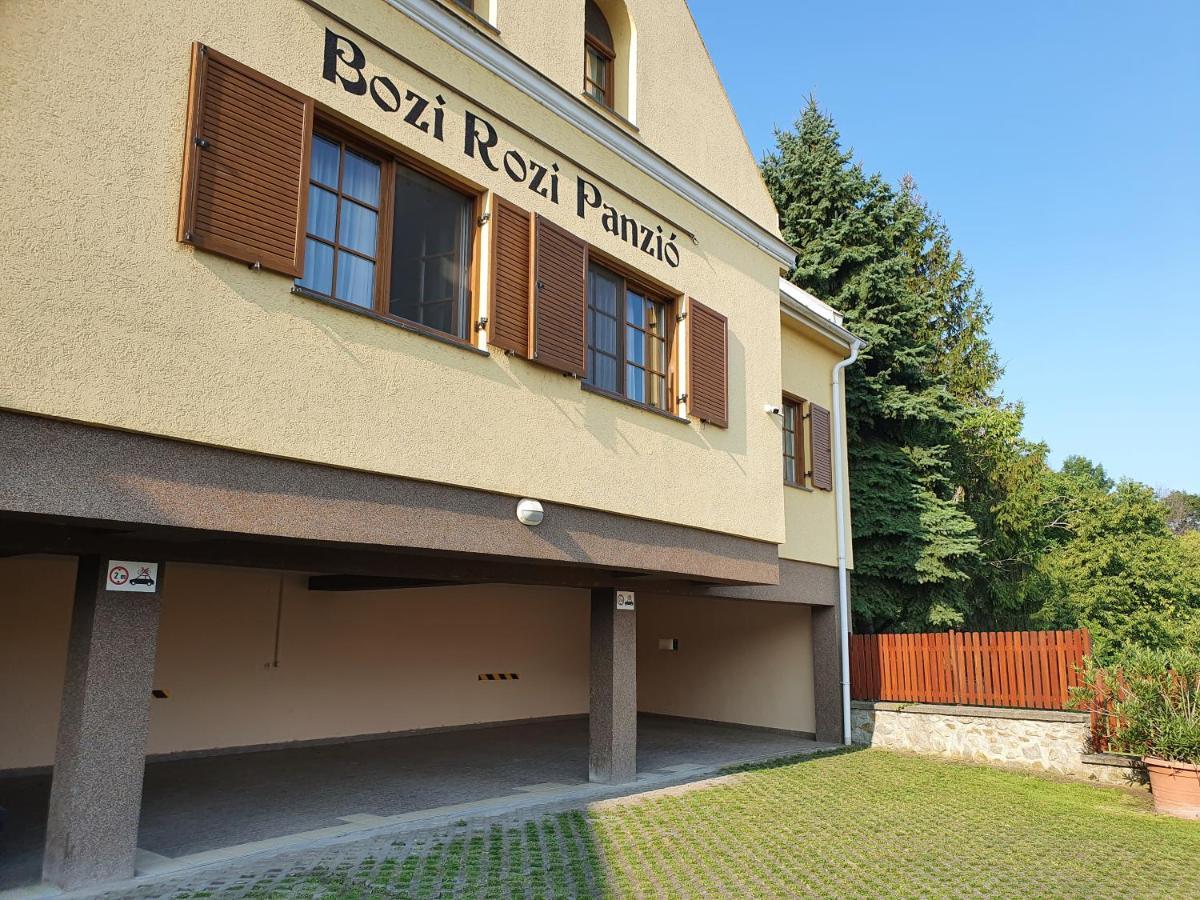 Hotel Bozi Rozi Panzió Fertőboz Exterior foto